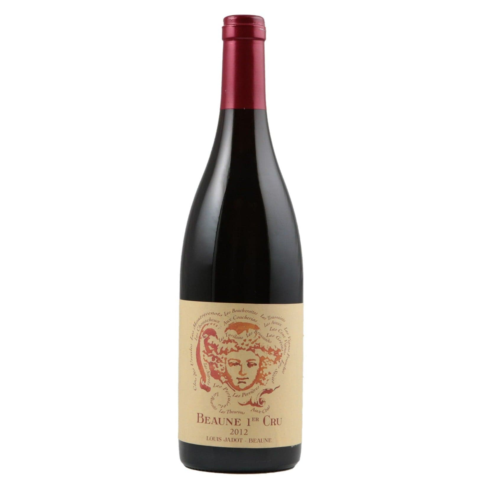 Single bottle of Red wine Louis Jadot, Beaune 1er Cru Celebration , Beaune, 2012 Louis Jadot
