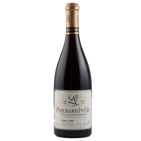 Single bottle of Red wine Lucien Le Moine, Les Grand Epenots 1er Cru, Pommard, 2015 100% Pinot Noir