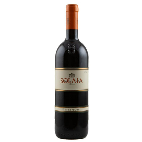 Single bottle of Red wine Marchesi Antinori, Solaia, Toscana IGT, 2015 73% Cabernet Sauvignon, 20% Sangiovese & 7% Cabernet Franc
