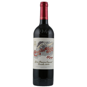 Single bottle of Red wine Marques de Murrieta, Rioja Castillo Ygay Gran Reserva, Rioja Alta, 2009 81% Tempranillo & 19% Mazuelo (Formally Carignan)