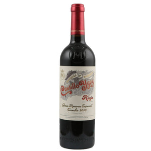 Single bottle of Red wine Marques de Murrieta, Rioja Castillo Ygay Gran Reserva, Rioja Alta, 2010 81% Tempranillo & 19% Mazuelo (Formally Carignan)