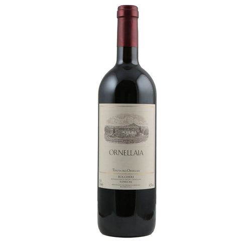 Single bottle of Red wine Ornellaia, Bolgheri Superiore, Bolgheri, 2005 60% Cabernet Sauvignon, 22% Merlot, 14% Cabernet Franc & 4% Petit Verdot