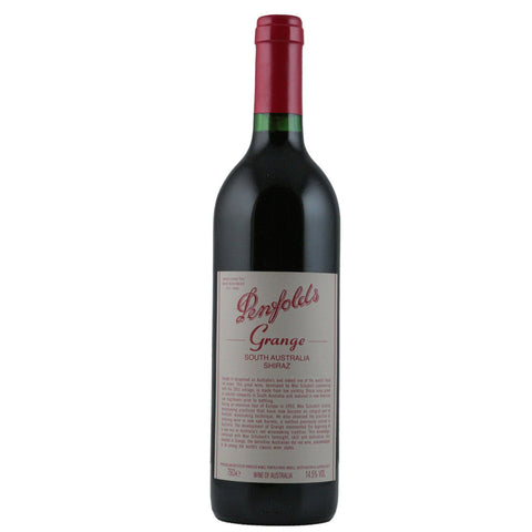 Single bottle of Red wine Penfolds, Grange Bin 95 Shiraz, South Australia, 1996 94% Shiraz & 6% Cabernet Sauvignon