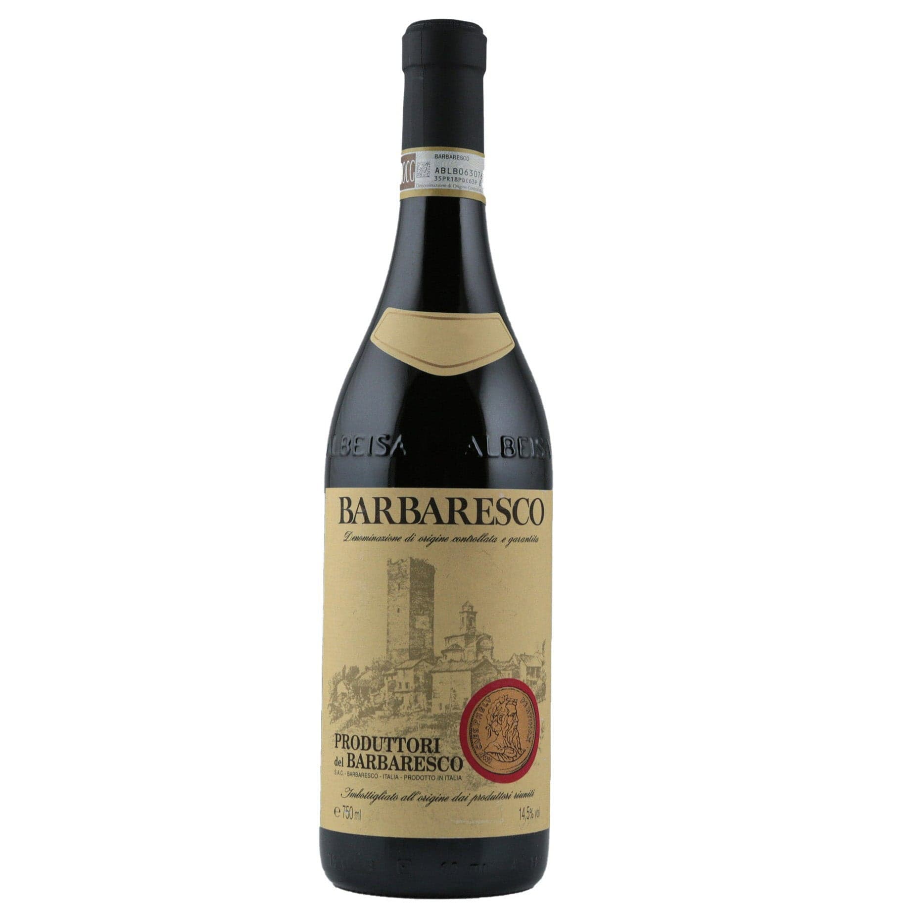 Single bottle of Red wine Produttori del Barbaresco, Barbaresco DOCG, Barbaresco, 2016 100% Nebbiolo