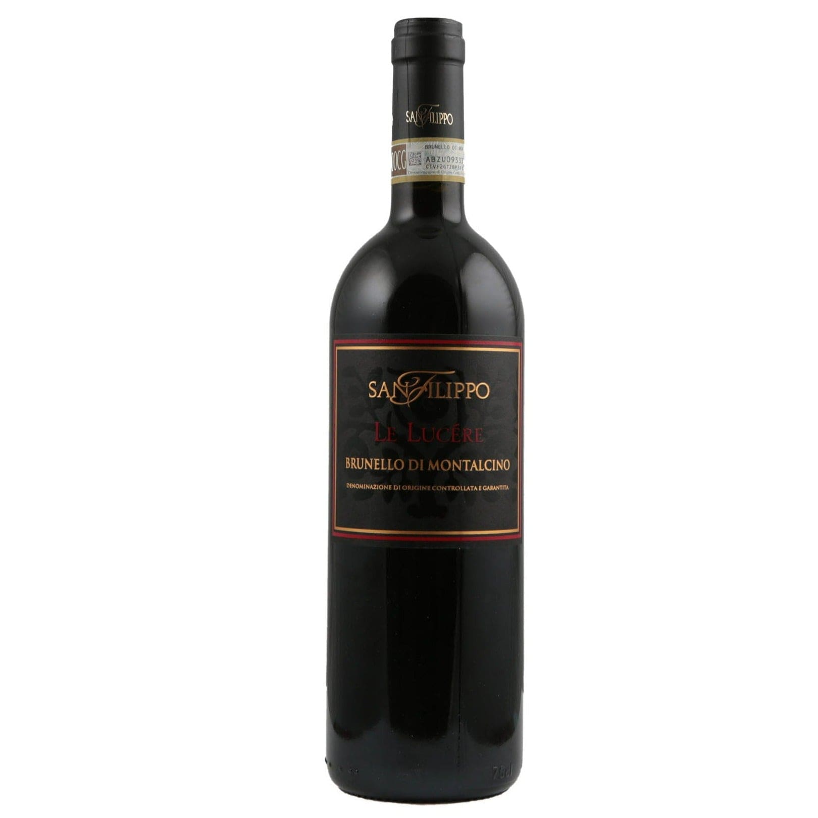 Single bottle of Red wine San Filippo, Le Lucere, Brunello di Montalcino, 2015 100% Sangiovese