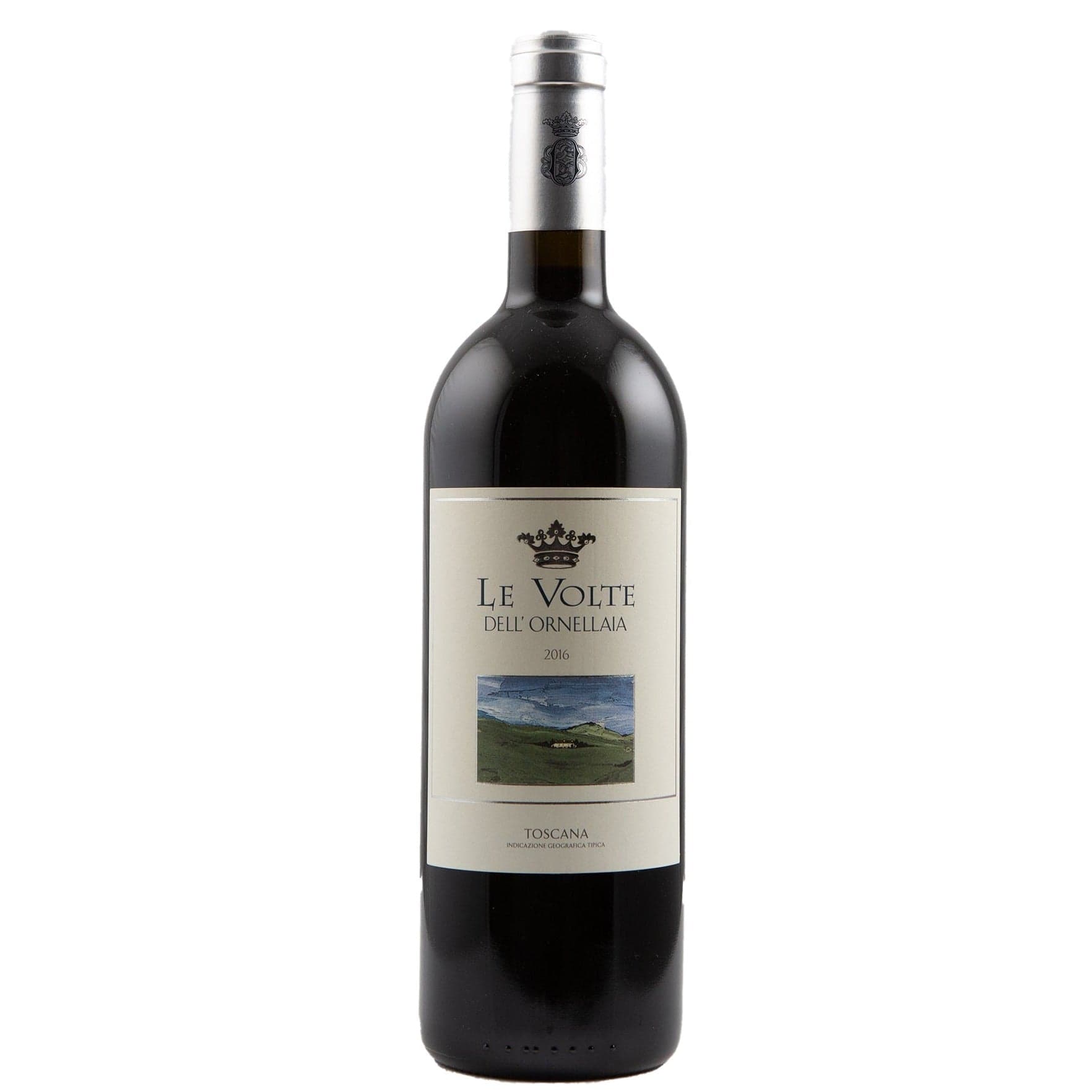 Single bottle of Red wine Tenuta dell'Ornellaia, Le Volte, Toscana IGT, 2016 67% Merlot, 20% Cabernet Sauvignon & 13% Sangiovese