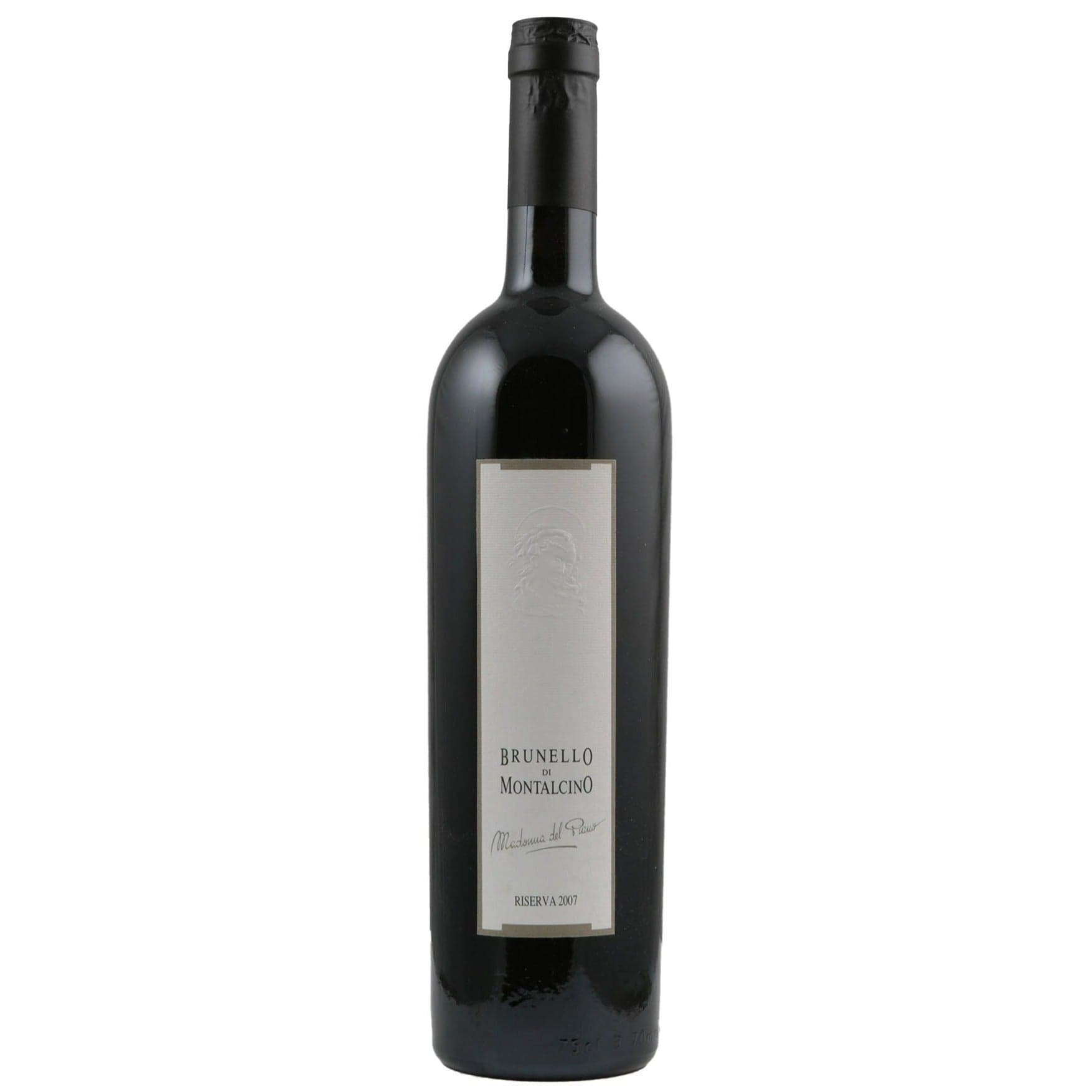 Single bottle of Red wine Valdicava, Madonna del Piano Riserva, Brunello di Montalcino, 2007 100% Sangiovese