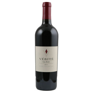 Single bottle of Red wine Verite, La Joie, Sonoma County, 2015 75% Cabernet Sauvignon, 14% Merlot, 7% Cabernet Franc & 4% Petit Verdot
