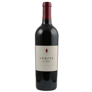 Single bottle of Red wine Verite, La Muse, Sonoma County, 2013 89% Merlot, 8% Cabernet Franc & 3% Malbec