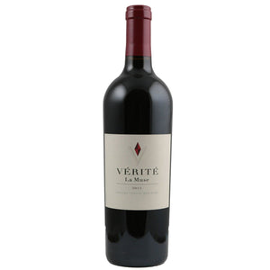Single bottle of Red wine Verite, La Muse, Sonoma County, 2015 90% Merlot, 7% Cabernet Franc & 3% Malbec