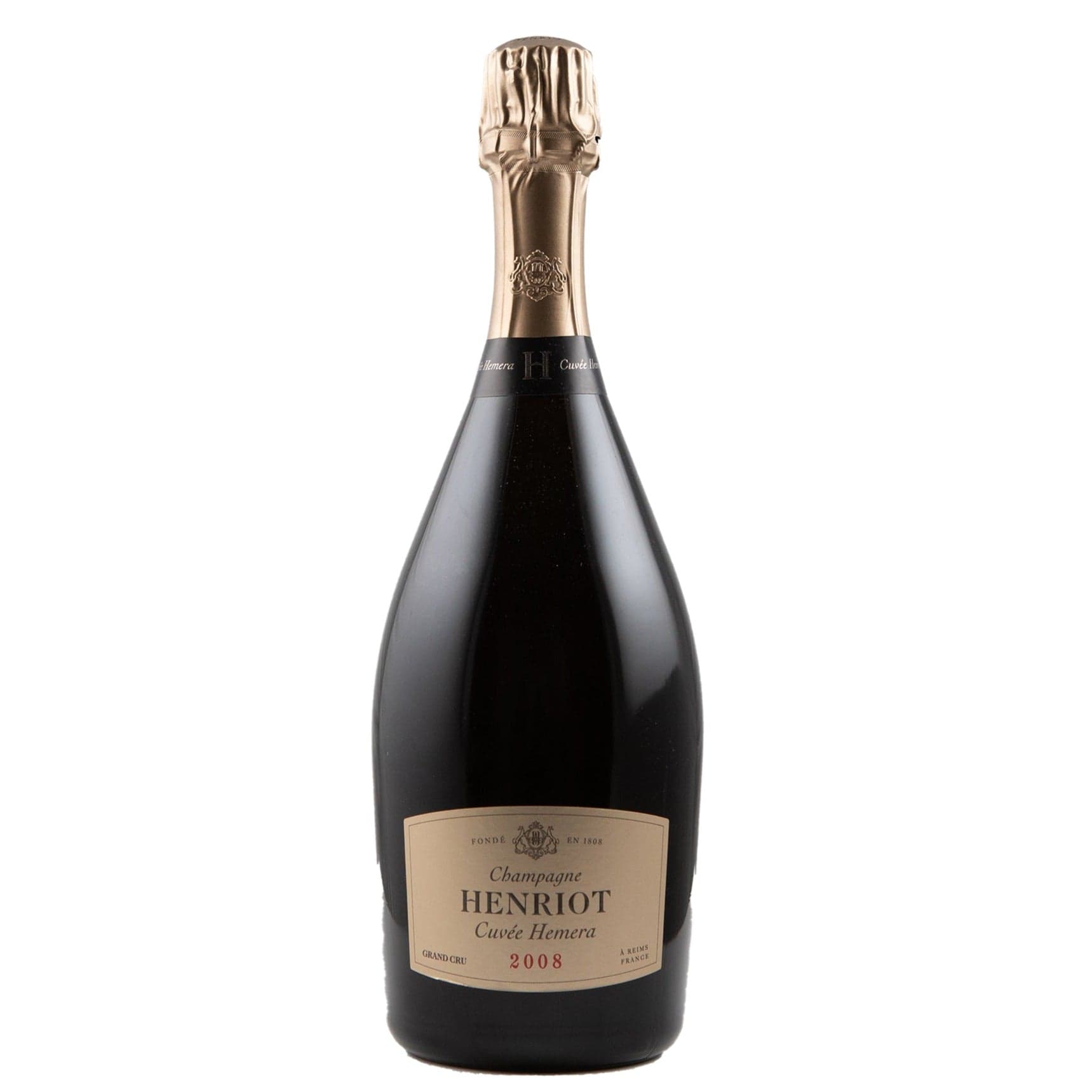 Single bottle of Sparkling wine Champagne Henriot, Cuvee Hemera, 2008 50% Chardonnay & 50% Pinot Noir