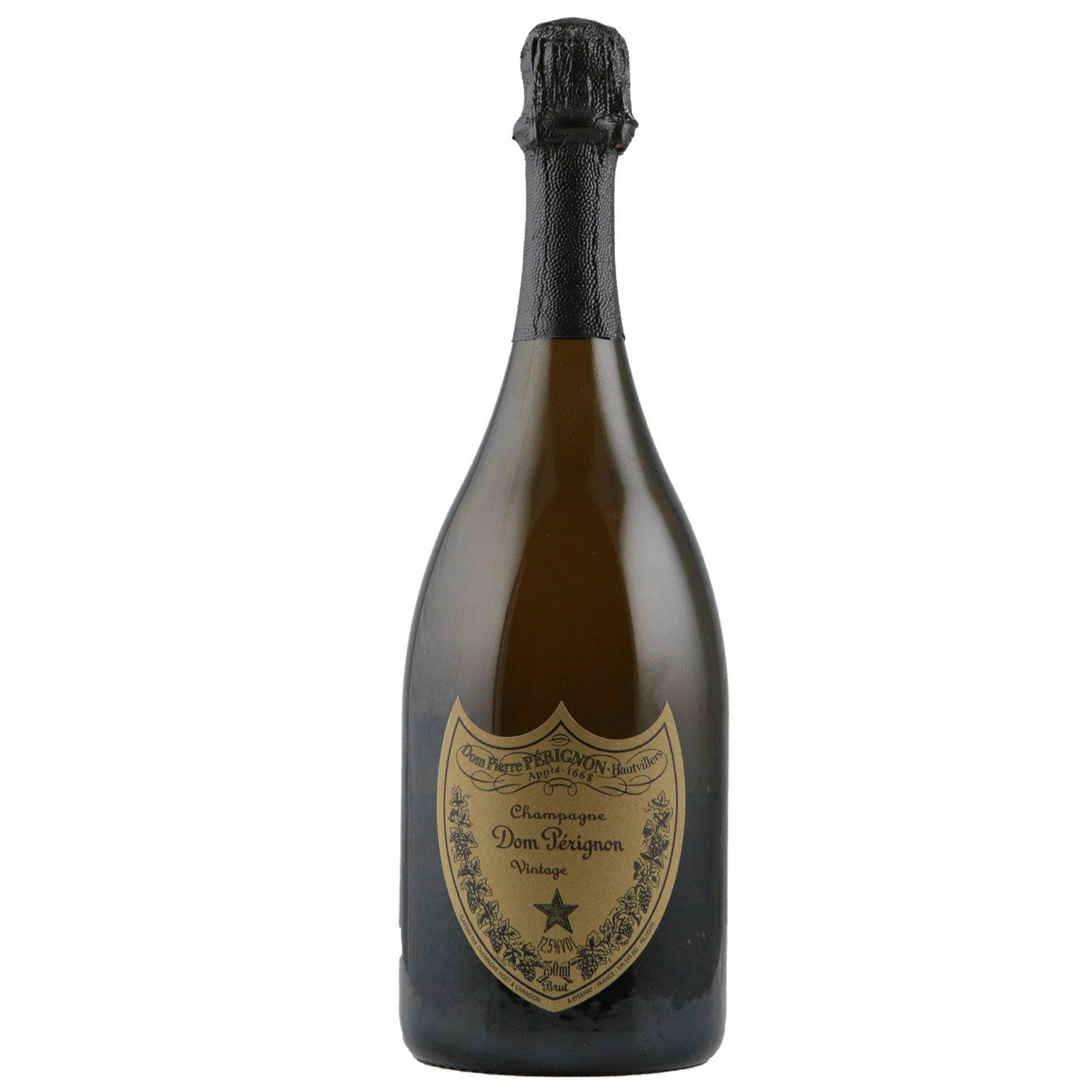 Single bottle of Sparkling wine Dom Perignon, Brut, Champagne, 2004 53% Pinot Noir & 47% Chardonnay