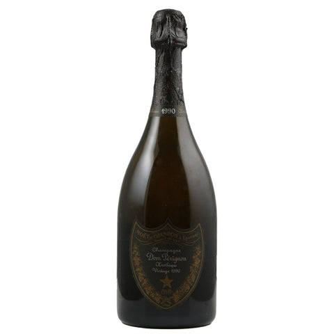 Single bottle of Sparkling wine Dom Perignon, Oenotheque Brut, Champagne, 1990 Pinot Noir & Chardonnay