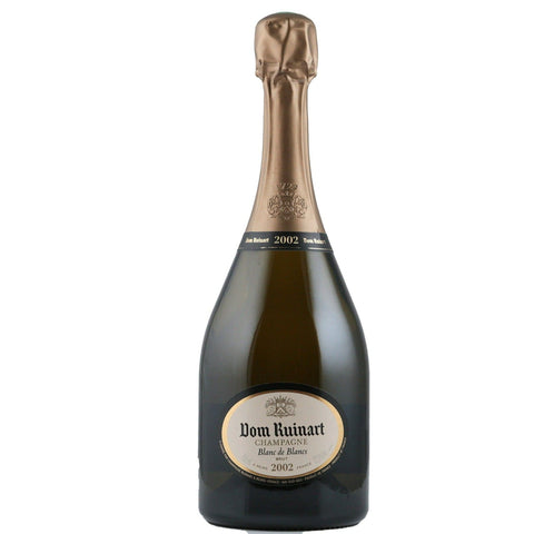 Single bottle of Sparkling wine Dom. Ruinart, Blanc de Blancs, Champagne, 2002 100% Chardonnay
