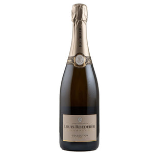 Single bottle of Sparkling wine Louis Roederer, Collection 242 Brut, Champagne, NV 42% Chardonnay, 36% Pinot Noir & 22% Pinot Meunier