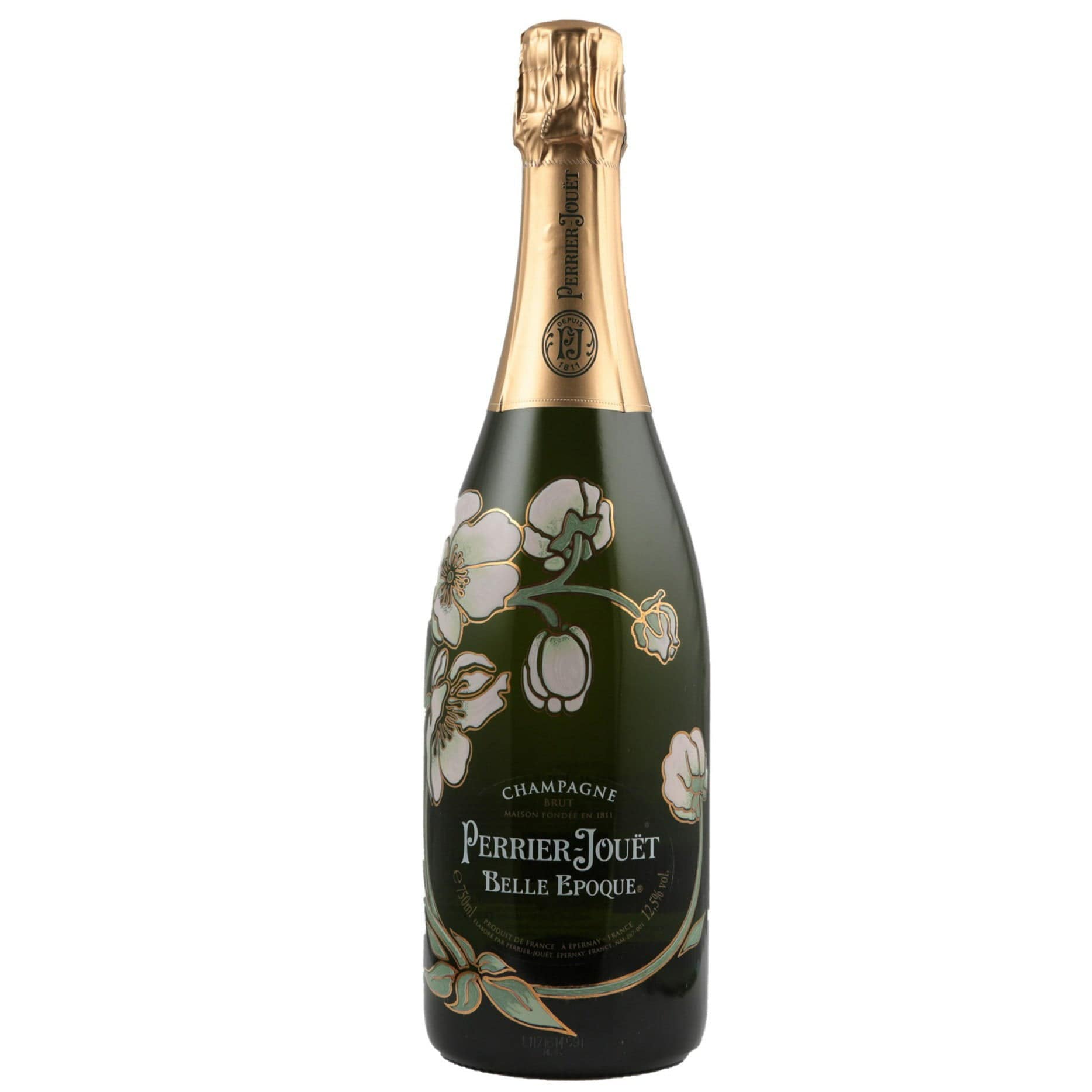 Single bottle of Sparkling wine Perrier Jouët, Belle Epoque, Champagne, 1996 Chardonnay, Pinot Noir and Pinot Meunier
