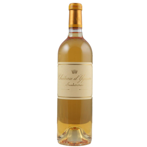 Single bottle of Sweet White wine Ch. D'Yquem, 1st Growth Premier Cru Superior Classe, Sauternes, 1989 Semillon & Sauvignon Blanc