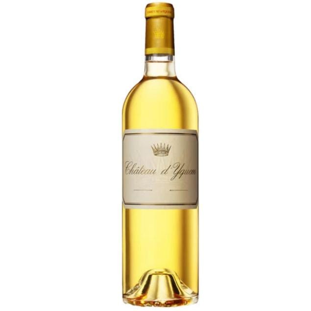 Single bottle of Sweet White wine Ch. D'Yquem, 1st Growth Premier Cru Superior Classe, Sauternes, Half Bottle, 2015 Semillon & Sauvignon Blanc