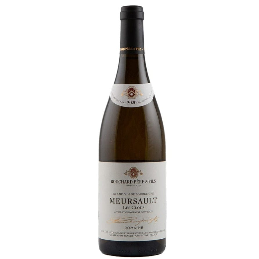 Single bottle of White wine Bouchard Pere & Fils, Meursault Les Clous, Meursault, 2020 100% Chardonnay