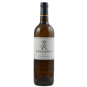 Single bottle of White wine Ch. Rieussec, R de Rieussec Blanc Sec, Bordeaux Blanc, 2017 54% Semillon & 46% Sauvignon Blanc