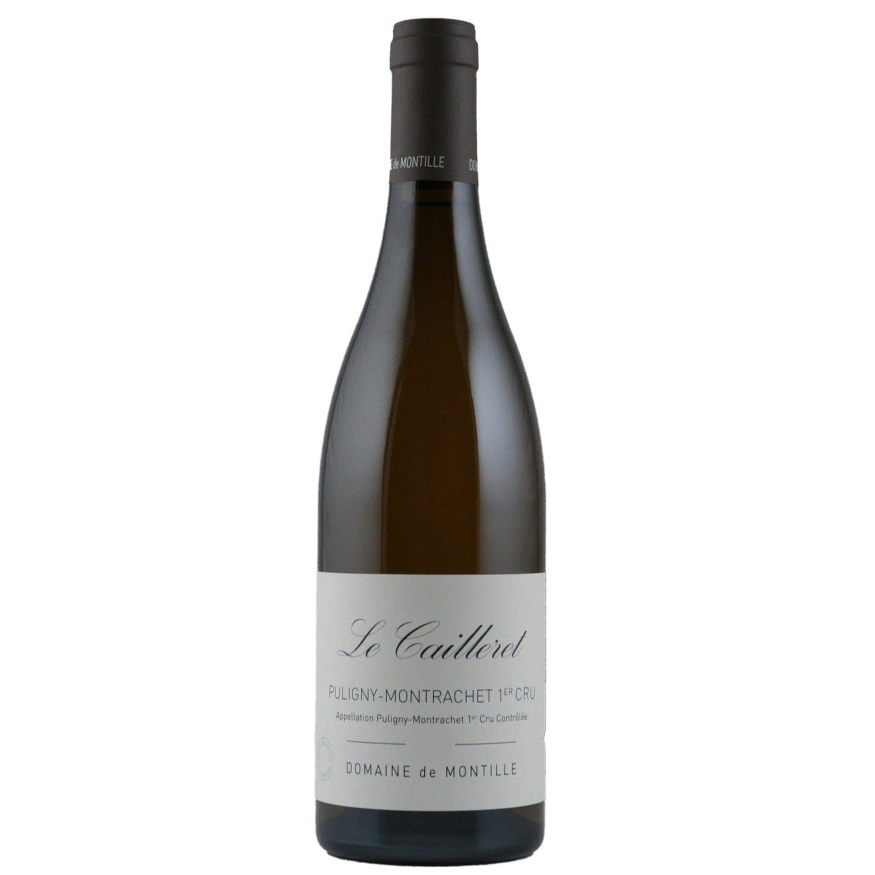 Single bottle of White wine Domaine de Montille,  Le Cailleret Premier Cru, Puligny-Montrachet, 2019 100% Chardonnay