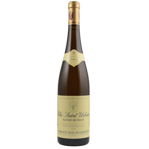 Single bottle of White wine Domaine Zind-Humbrecht, Clos Saint Urbain, Alsace, 2019 100% Gewurztraminer