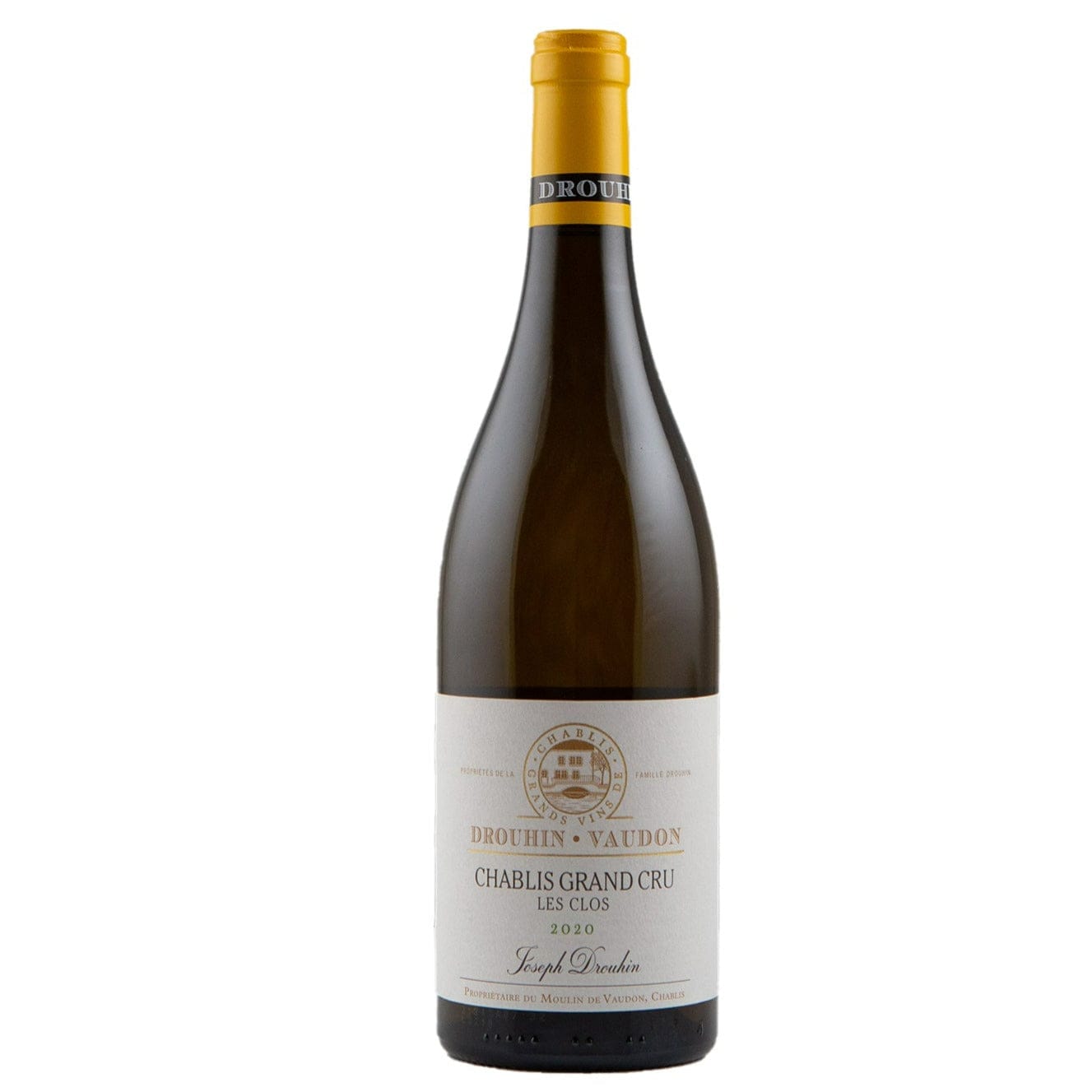 Single bottle of White wine Drouhin-Vaudon, Les Clos Grand Cru, Chablis, 2020 100% Chardonnay