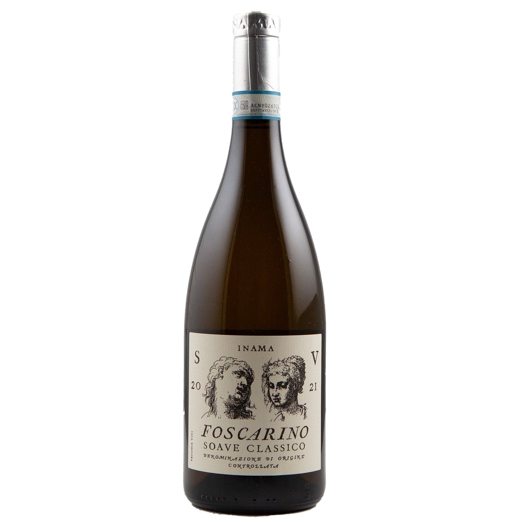 Single bottle of White wine Inama, Soave Classico Vigneti di Foscarino, 2021 100% Garganega