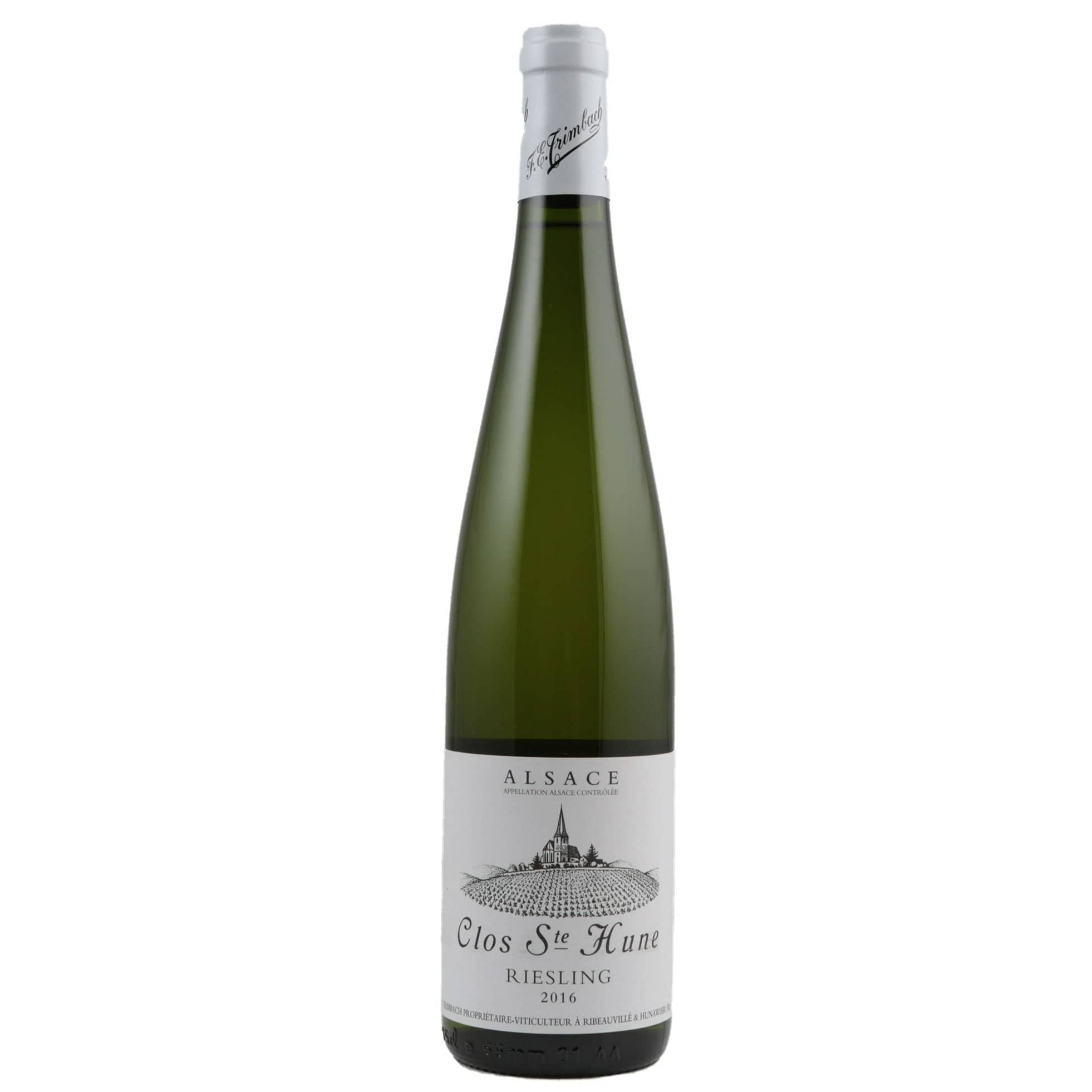 Single bottle of White wine Maison Trimbach, Clos Sainte Hune, Alsace, 2016 100% Riesling